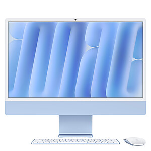 Apple iMac M4 2024 24 16 Go 256 Go Blue MWUF3FN A