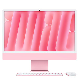 Apple iMac M4 2024 24 16 Go 256 Go Rose MWUG3FN A
