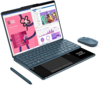 Yoga Book 9 13IMU9 OLED tactile Intel Core Ultra 7 155U 1 Go RAM LPDDR5X 1 To SSD Intel ARC Graphic
