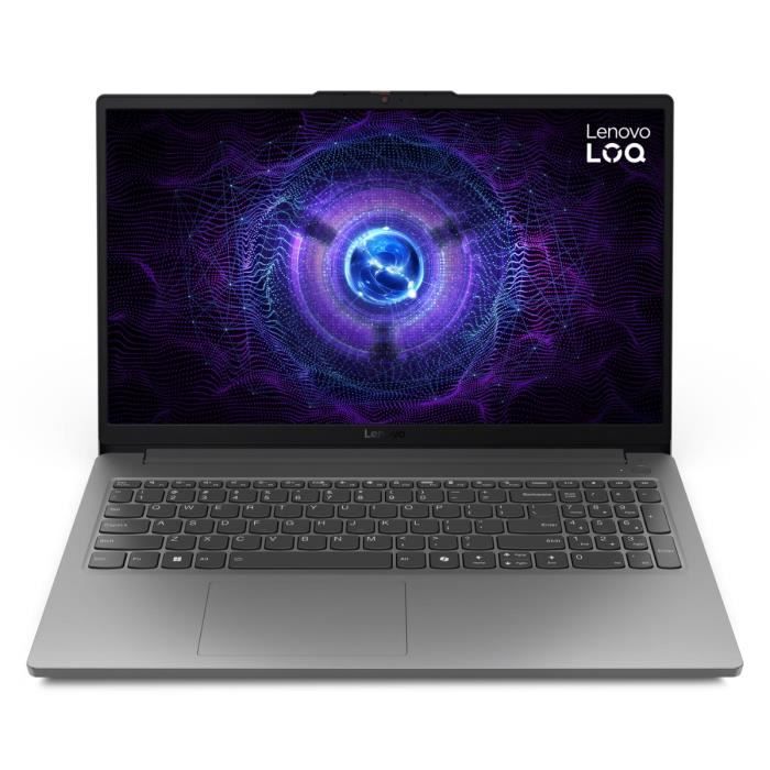 PC Portable Gamer LENOVO LOQ 15IAX9E | Sans Windows 15 FHD 144hz Core i7 12650HX RTX 4050 RAM 16Go SSD 512Go AZERTY
