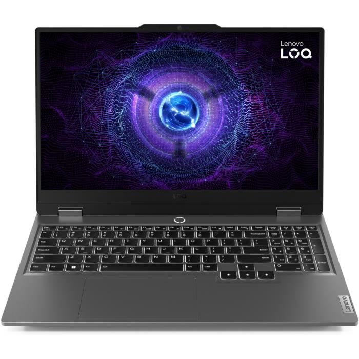 PC Portable Gamer LENOVO LOQ 15IAX9 | Sans Windows 15 FHD 144hz Core i5 12450HX RTX4060 RAM 24Go SSD 512Go AZERTY