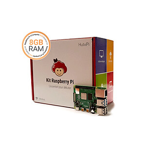 Hutopi Desktop Kit Raspberry Pi 4 8 Go