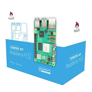 Hutopi Starter Kit Raspberry Pi 5 4 Go
