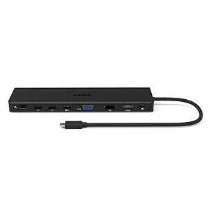 Station d accueil mobile 2 x 2K USB C 11 peripheriques avec Power Delivery 100W
