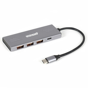 INOVU Hub USB C vers 3x USB A et 1x USB C
