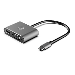 Mobility Lab Adaptateur USB C HDMI et VGA M F
