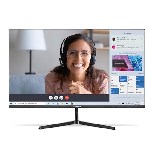 Moniteur grand ecran MEDION AKOYA P52218 MD 20150 546 cm 22  Full HD HDR10 HDMI Sans cadre