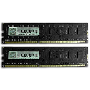 G Skill NS Series 8 Go 2x4Go DDR3 1333 MHz CL9
