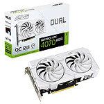 ASUS Dual RTX 4070 SUPER EVO White OC 12GB GDDR6X
