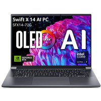 Acer Swift SFX14 72G 70QA 14 5 OLED Intel Core Ultra 7 155H RAm 32 GO LPDDR5X 1 To SSD GeForce RTX 4050
