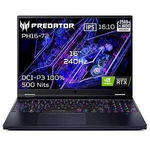 Acer Predator Helios 16 PH16 72 9961
