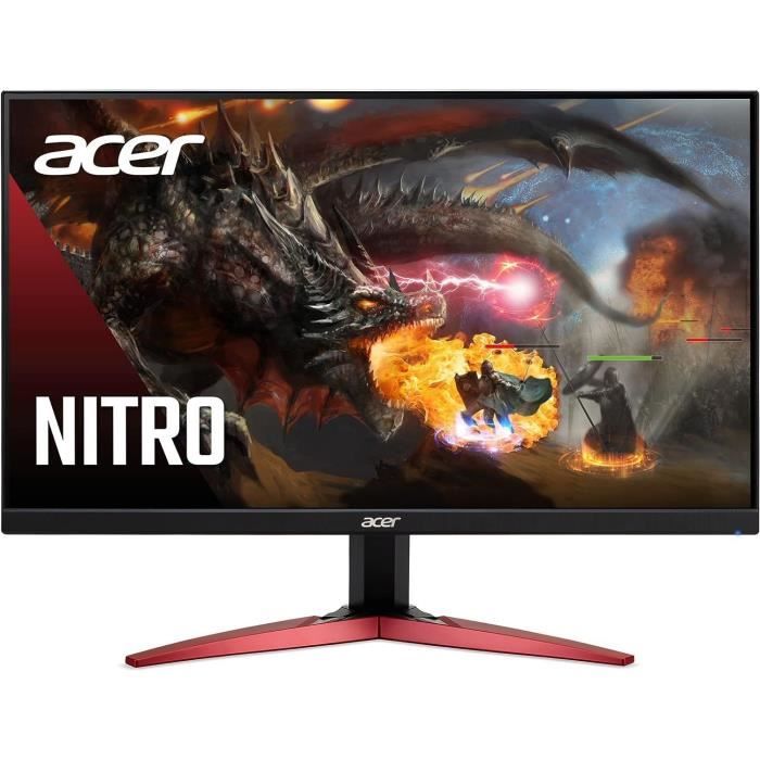 Ecran PC ACER KG241Y P3bip 238 FHD Dalle VA 180Hz 05ms 1 HDMI 1 DP AMD FreeSync Premium Black
