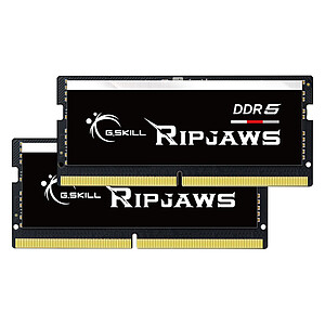 G Skill RipJaws Series SO DIMM 96 Go 2 x 48 Go DDR5 5600 MHz CL46
