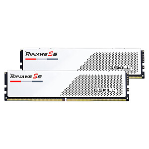 G Skill RipJaws S5 Low Profile 96 Go 2 x 48 Go DDR5 5200 MHz CL40 White
