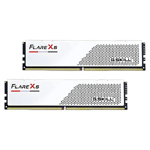 G Skill Flare X5 Series Low Profile 32 Go 2x16Go DDR5 6400 MHz CL32 White
