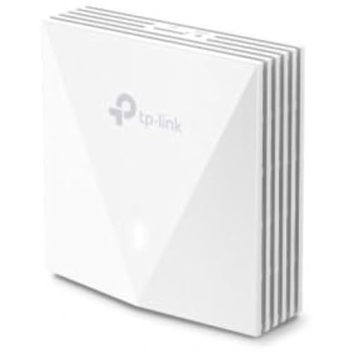 TP Link Omada EAP650 Wall Point d acces WiFi 6 AX3000 murale 1 port Ethernet Gigabit Support PoE 802 3af at Itinerance transparente Omada Mesh
