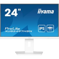 Iiyama XUB2497HSN W1 24 FHD 100Hz IPS USB C Dock Blanc
