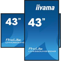 Iiyama LH4360UHS B2AG 43 UHD 60Hz 8ms VA AdaptiveSync
