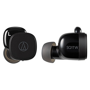 Audio Technica ATH SQ1TW Black
