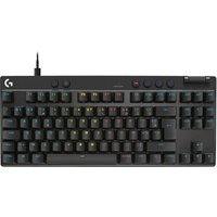 G PRO X TKL RAPID, clavier gaming filaire sans pave numerique avec touches analogiques magnetiques, RVB Black
