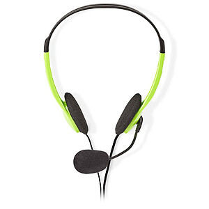 Nedis Portable Stereo Headset Green