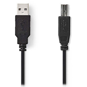 Nedis Cable USB 2 0 A B 3 m
