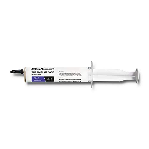 ActiveJet Qoltec Thermal Grease 3 05 W m K | 30g | Gold