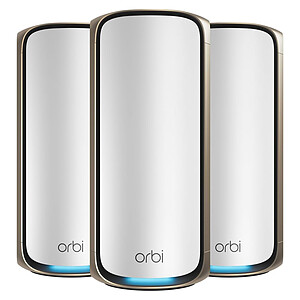 Netgear Orbi WiFi 7 Serie 970 Routeur 2 Satellites RBE973S
