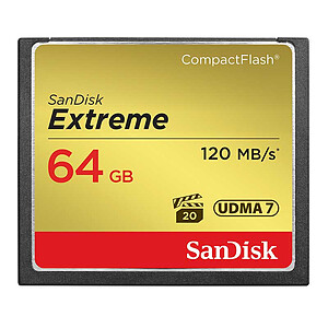 SanDisk Carte memoire Extreme CompactFlash 64 Go
