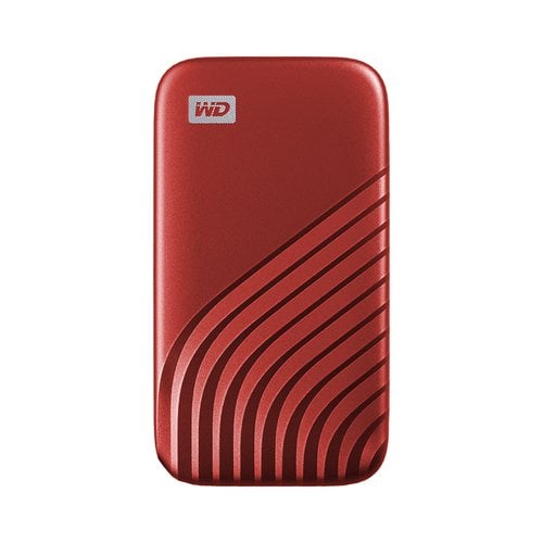 WD My Passport SSD 1 To Disque SSD Externe Portable SSD des vitesses allant jusqu a 1050 Mo s en lecture 1000 Mo s en ecriture USB C Compatibilite avec PC Xbox et Playstation Red
