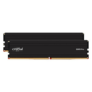 Crucial Pro DDR5 32 Go 2x16Go 6000 MHz CL48
