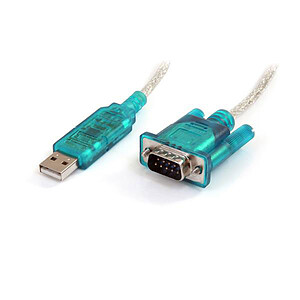 StarTech com Cable adaptateur USB vers serie DB9 Alimentation USB M M 90 cm
