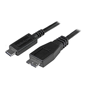 StarTech com Cable USB C 3 0 vers micro USB B M M 50 cm
