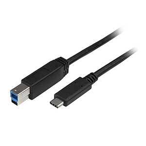 StarTech com Cable USB C 3 0 vers USB B M M 2 m