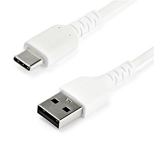 StarTech com Cable USB C vers USB 2 0 de 2 m White
