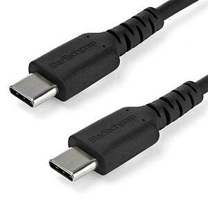 StarTech com Cable USB C vers USB C de 2 m Black
