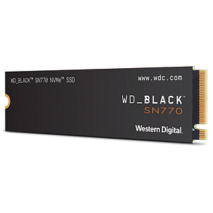 western digital Western Digital Black SN770 M 2 2000 Go PCI Express 4 0 NVMe
