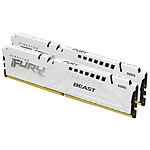 Kingston Fury Beast White 2 x 32 Go 64 Go DDR5 6400 MHz CL32
