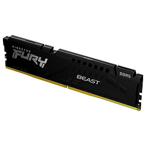 Kingston FURY Beast 16 Go DDR5 6400 MHz CL32
