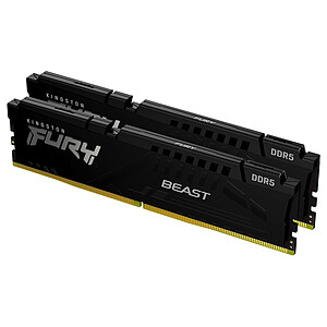 Kingston FURY Beast 64 Go 2 x 32 Go DDR5 6000 MHz CL30
