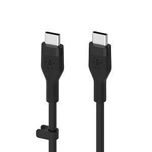 Belkin Boost Charge Flex Cable silicone USB C vers USB C Black 1 m
