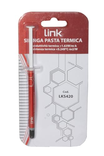 LINK Pate Thermique Conductrice pour dissipateurs 1 gramme en seringue avec spatule