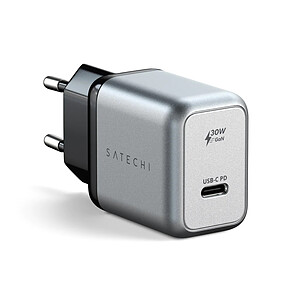 SATECHI Chargeur Mural 30W USB C PD GaN