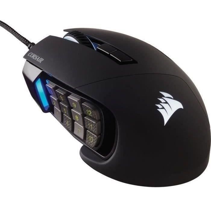 Souris Corsairr SCIMITAR RGB ELITE Reconditionne certifie Corsair
