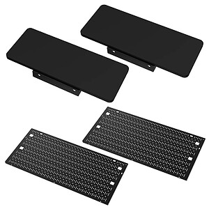 Corsair Extensions de bureau et kit de panneaux perfores lateraux Black
