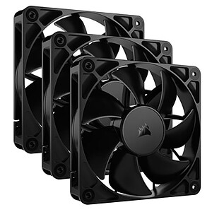 Corsair RS120 Triple Pack Black
