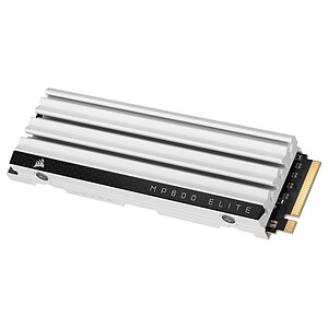 Corsair MP600 ELITE 4 To Avec dissipateur White