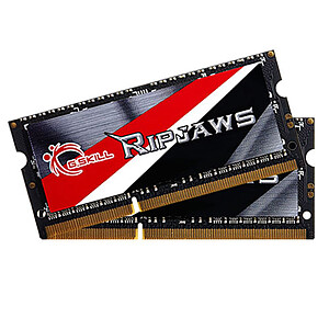 G Skill RipJaws SO DIMM 8 Go 2x4Go DDR3 DDR3L 1600 MHz CL11
