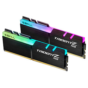 G Skill Trident Z 16 Go 2x8Go DDR4 3200 MHz CL16 F4 3200C16D 16GTZR
