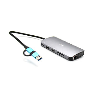 i tec USB C Thunderbolt 4 Travel Nano Dock Station 4K HDMI LAN Power Delivery 100W